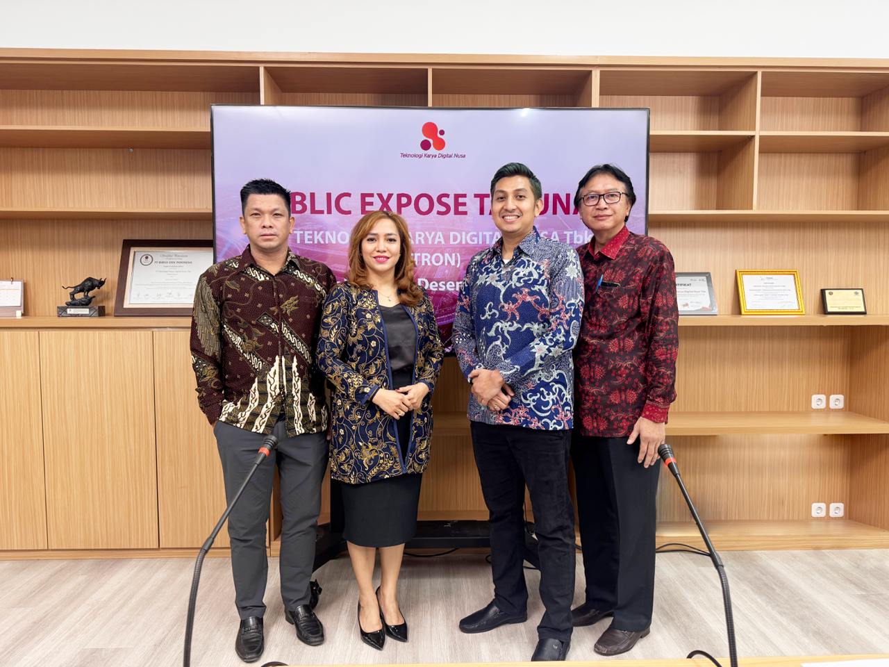 TRON Gelar Public Expose 2024 : Upaya Menjaga Laba di Tahun Politik dan Target Rencana Strategis di Tahun 2025