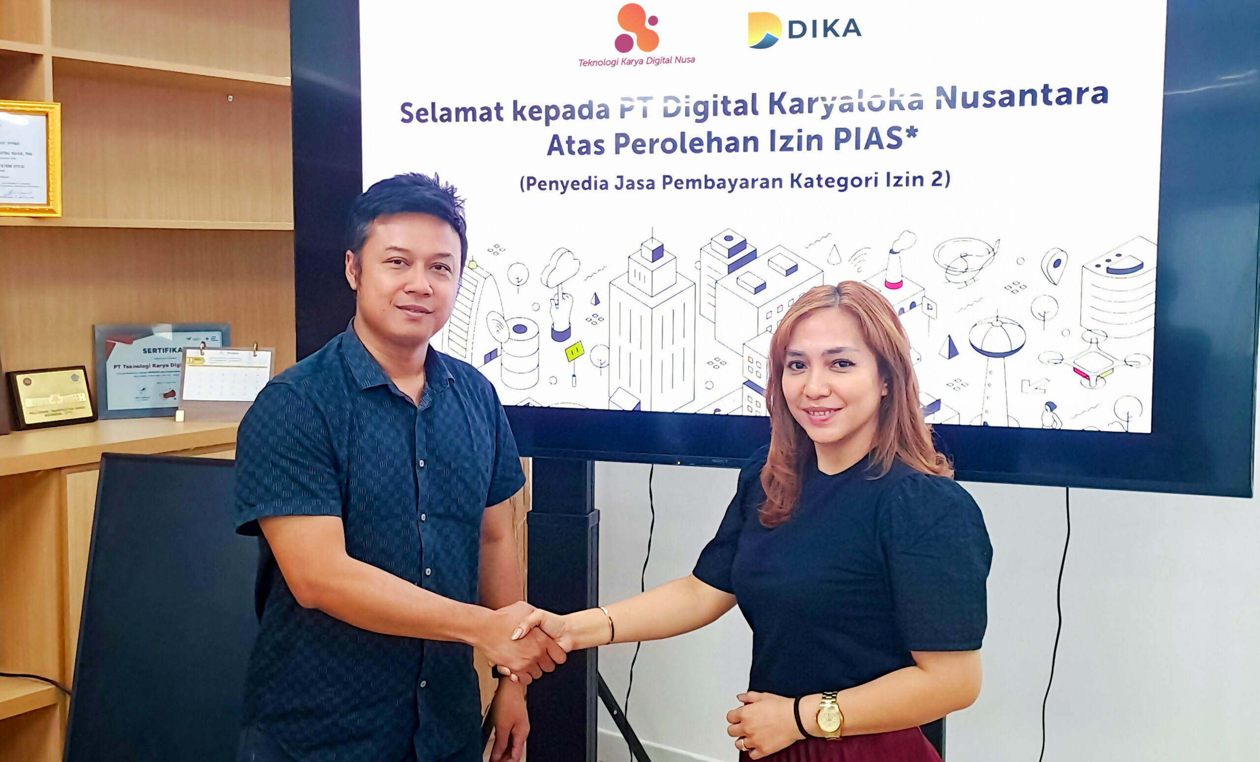 PT TKDN Tbk Mengucapkan Selamat atas Perolehan Izin Penyedia Jasa Pembayaran kepada Entitas Asosiasi PT DKN